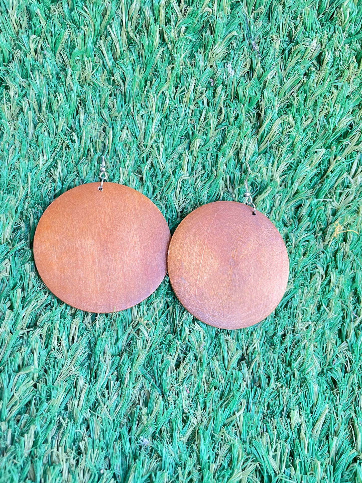 Wood Geometric Lightweight Earring