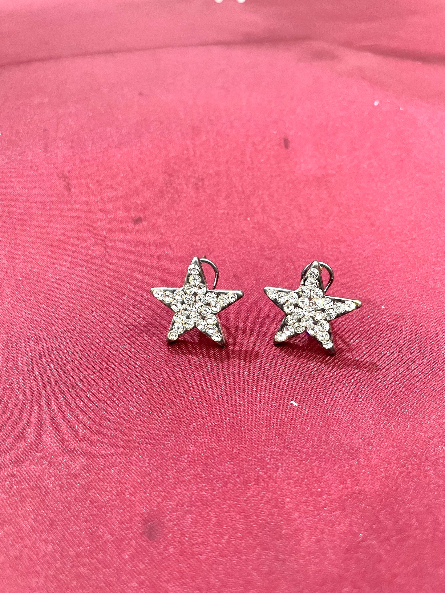 Star Earring with rhinestone