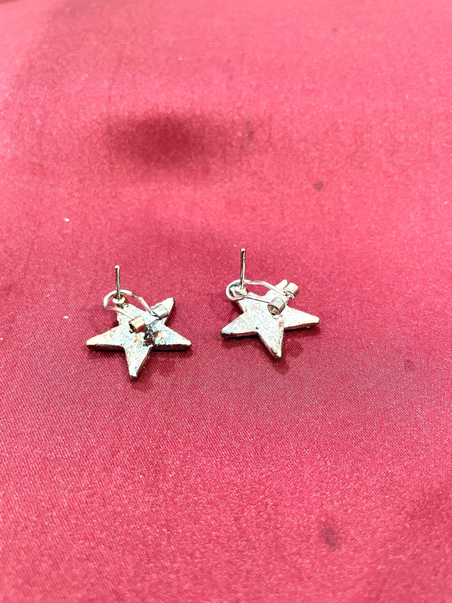 Star Earring with rhinestone