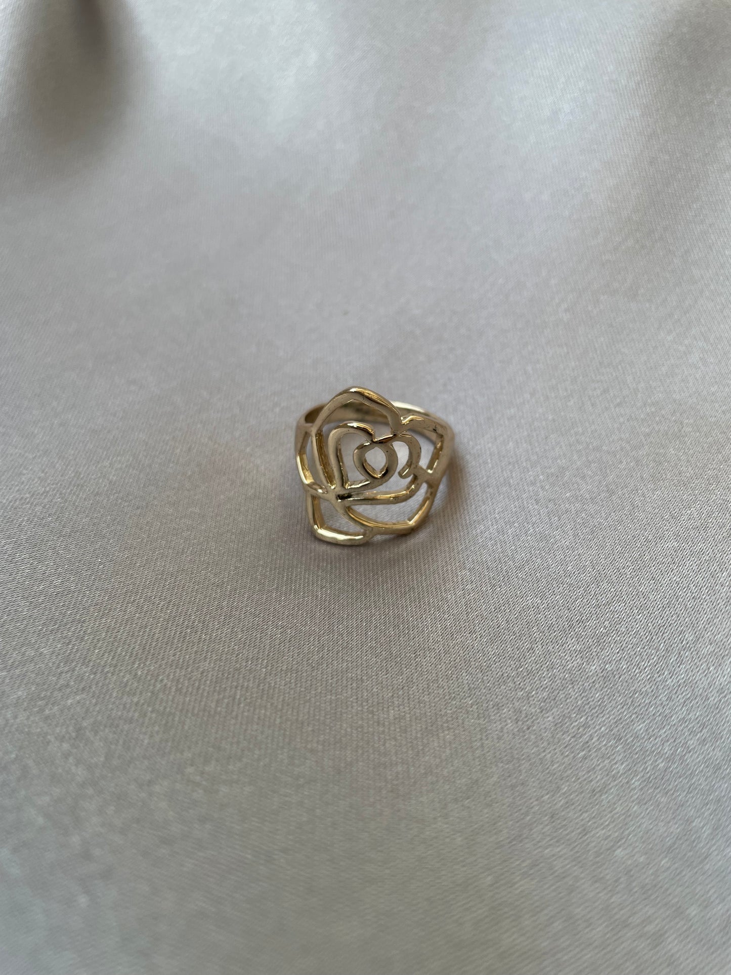 Golden Flower ring