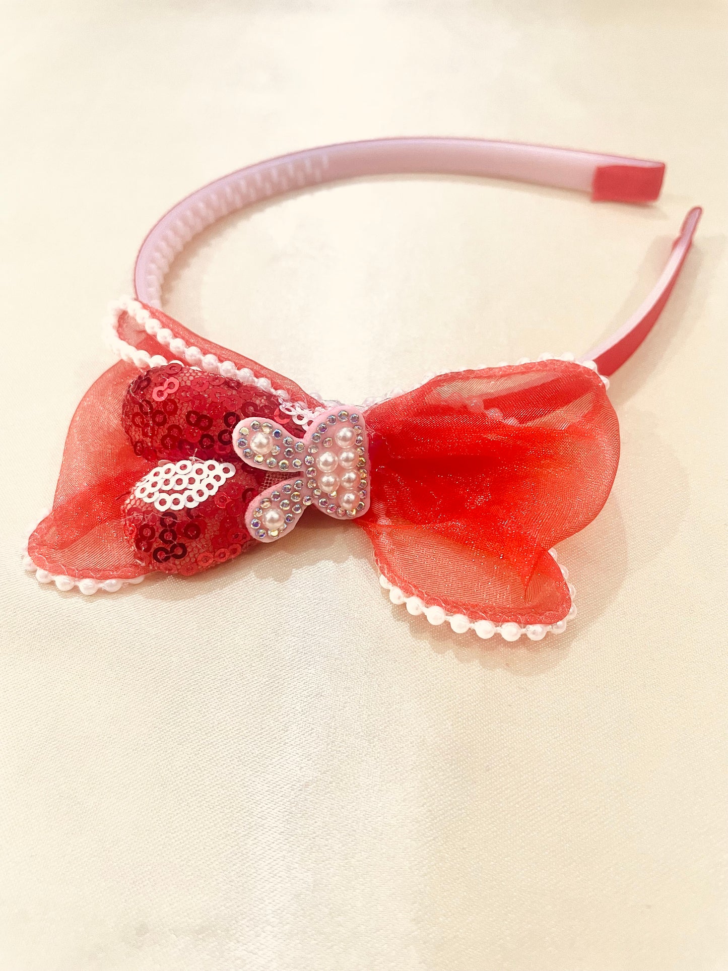 Red Cindrella Hair Band