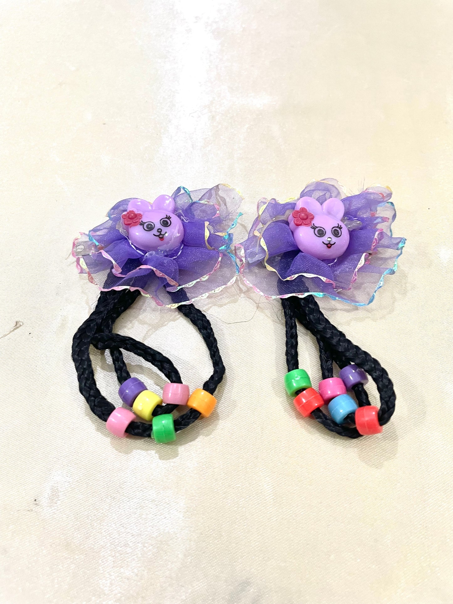 Doll Hair tie pair