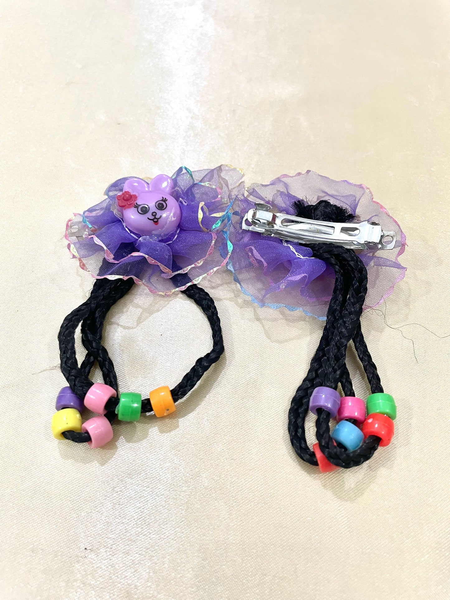 Doll Hair tie pair