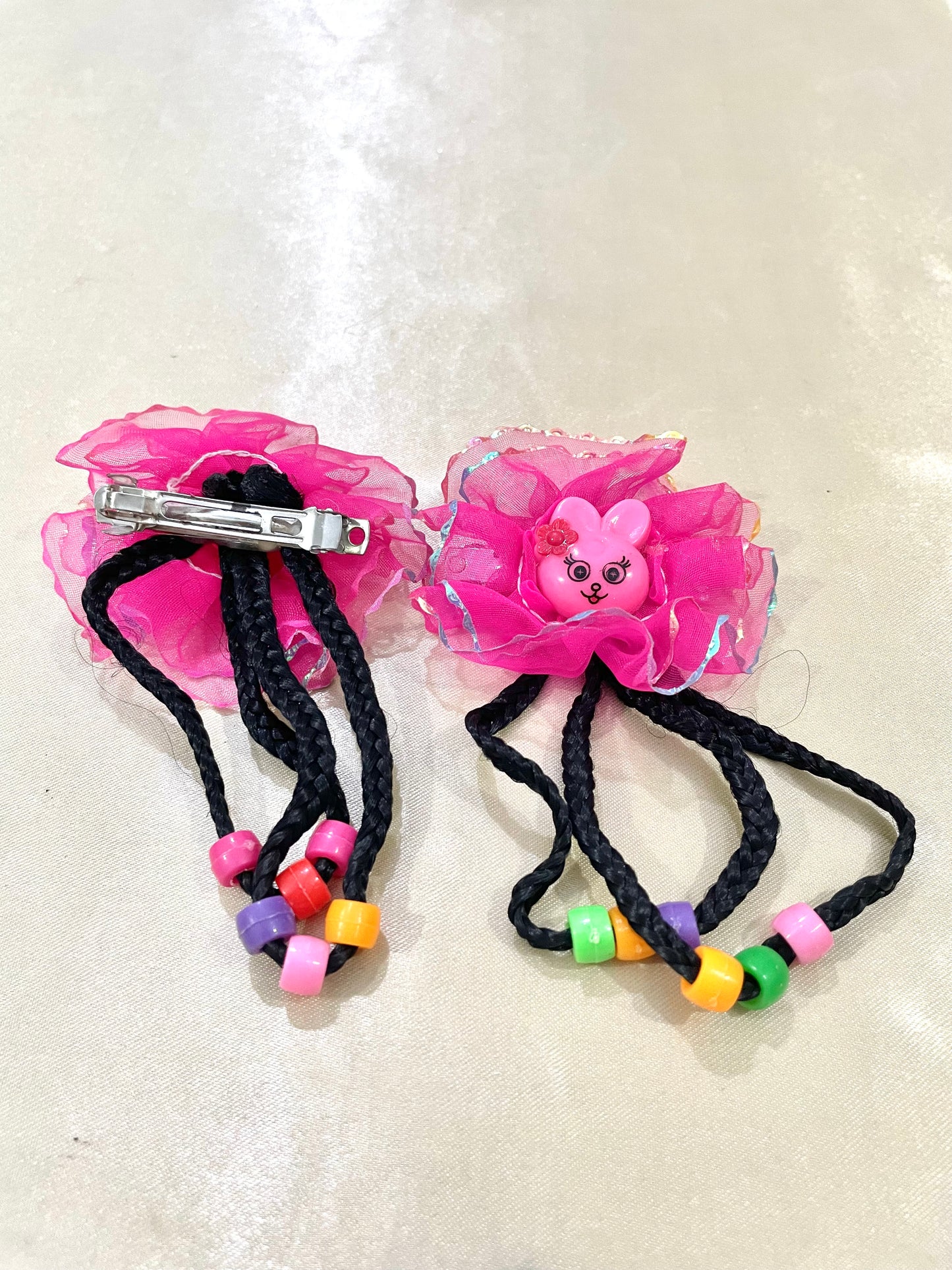 Doll Hair tie pair