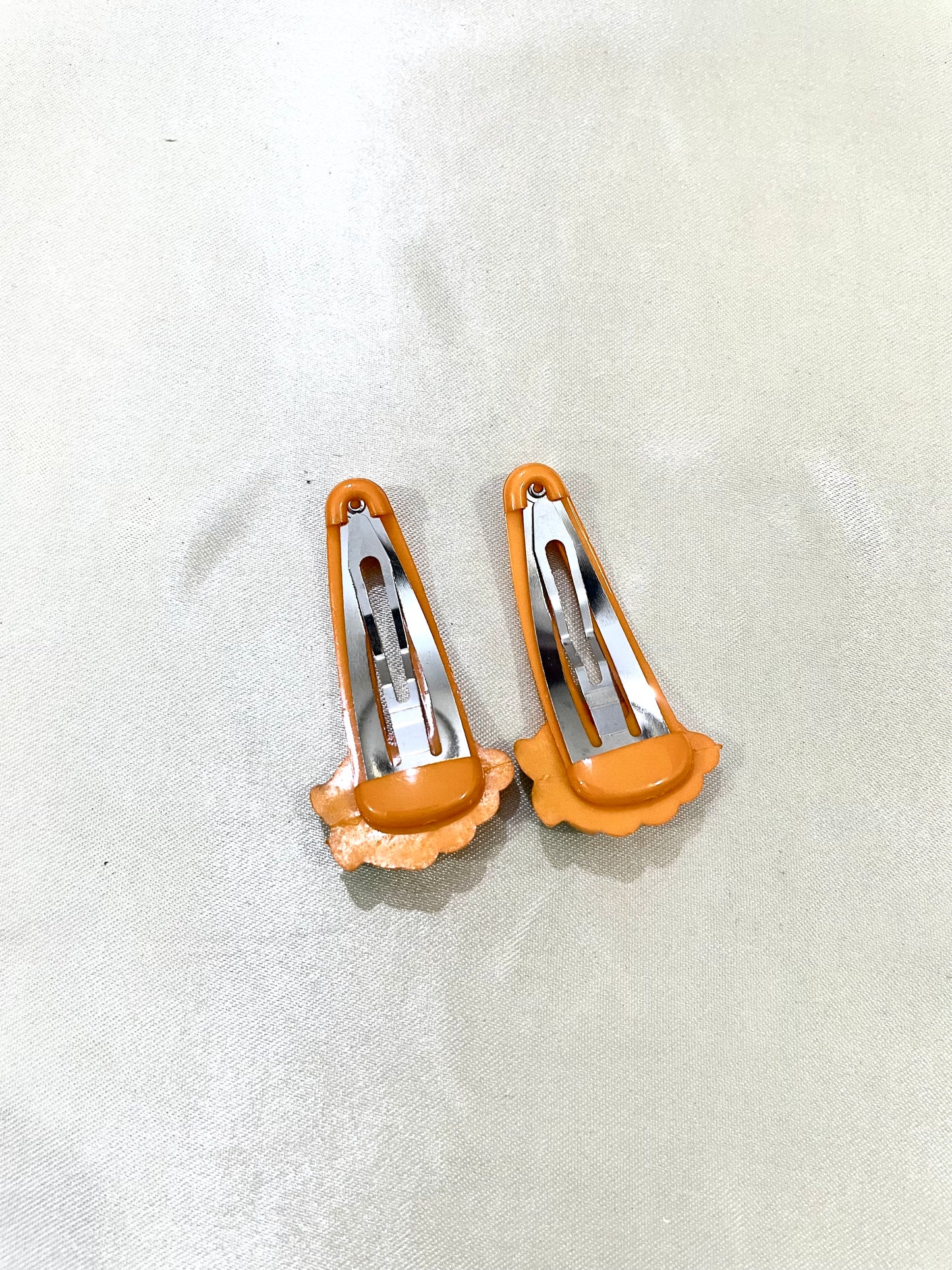 Orange Hair Clip