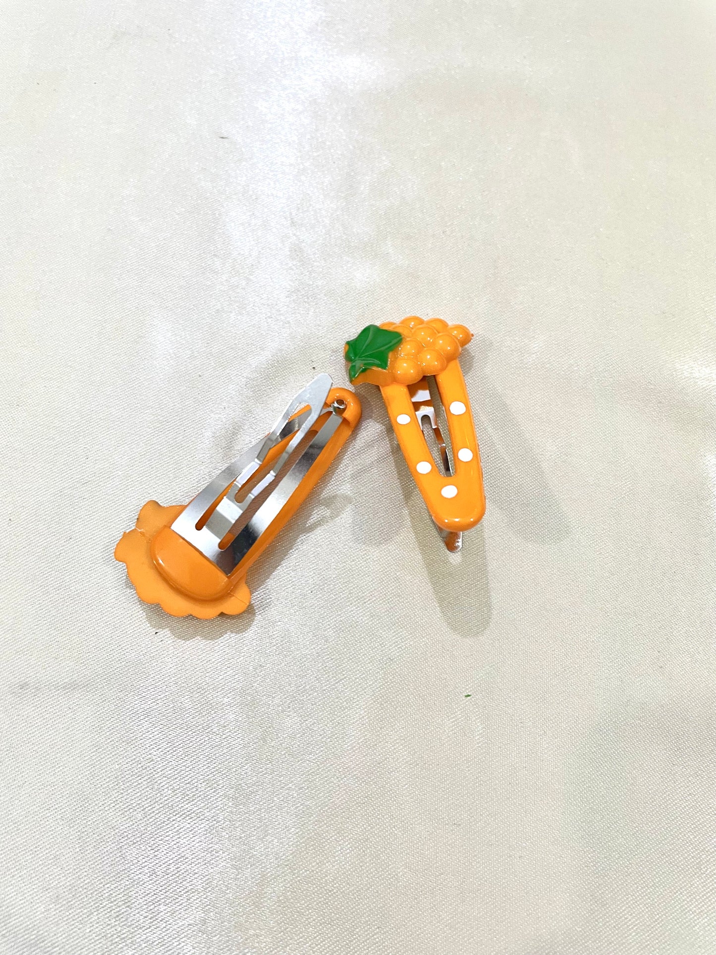 Orange Hair Clip